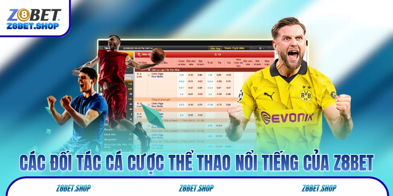 Các đối tác cá cược thể thao nổi tiếng của Z8Bet